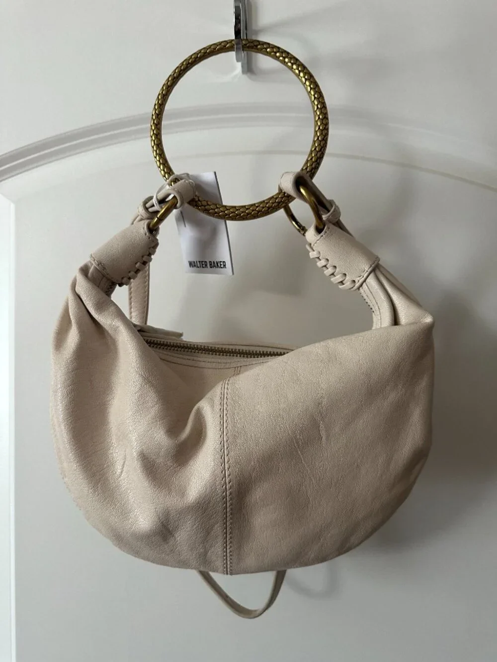 Brand New with Tags Walter Baker Jane Small Hobo Handbag – in Color: Oyste